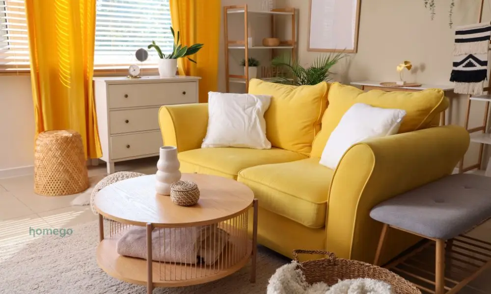 Warna Kuning untuk Interior Rumah: Konsep, Kesan, dan Paduannya